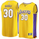Camiseta Julius Randle 30 Los Angeles Lakers Icon Edition Amarillo Hombre